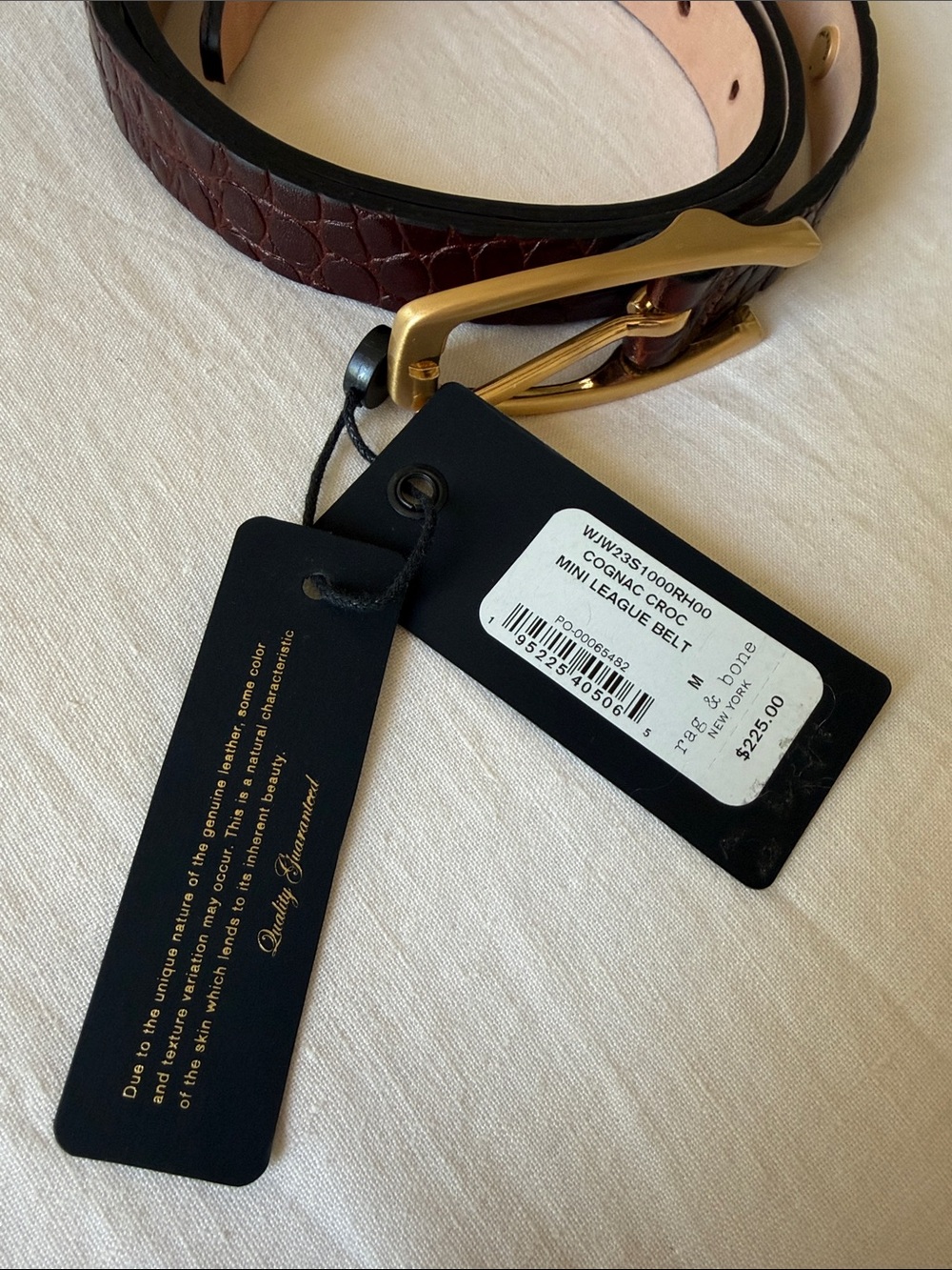 Rag & Bone Mini League Belt - Picture 3 of 6